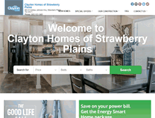 Tablet Screenshot of claytonofstrawberryplains.com